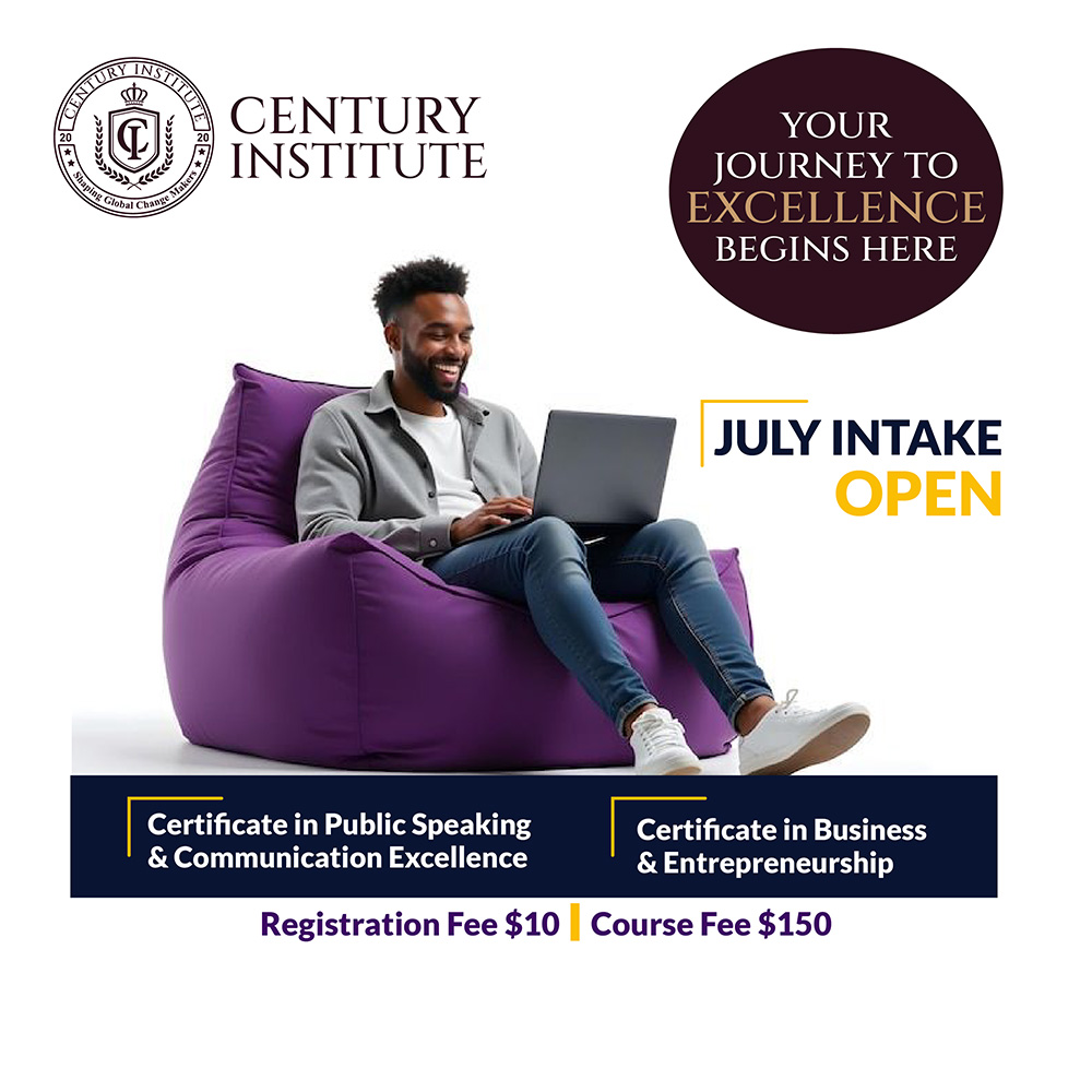 Century Institute July Intake Now Underway